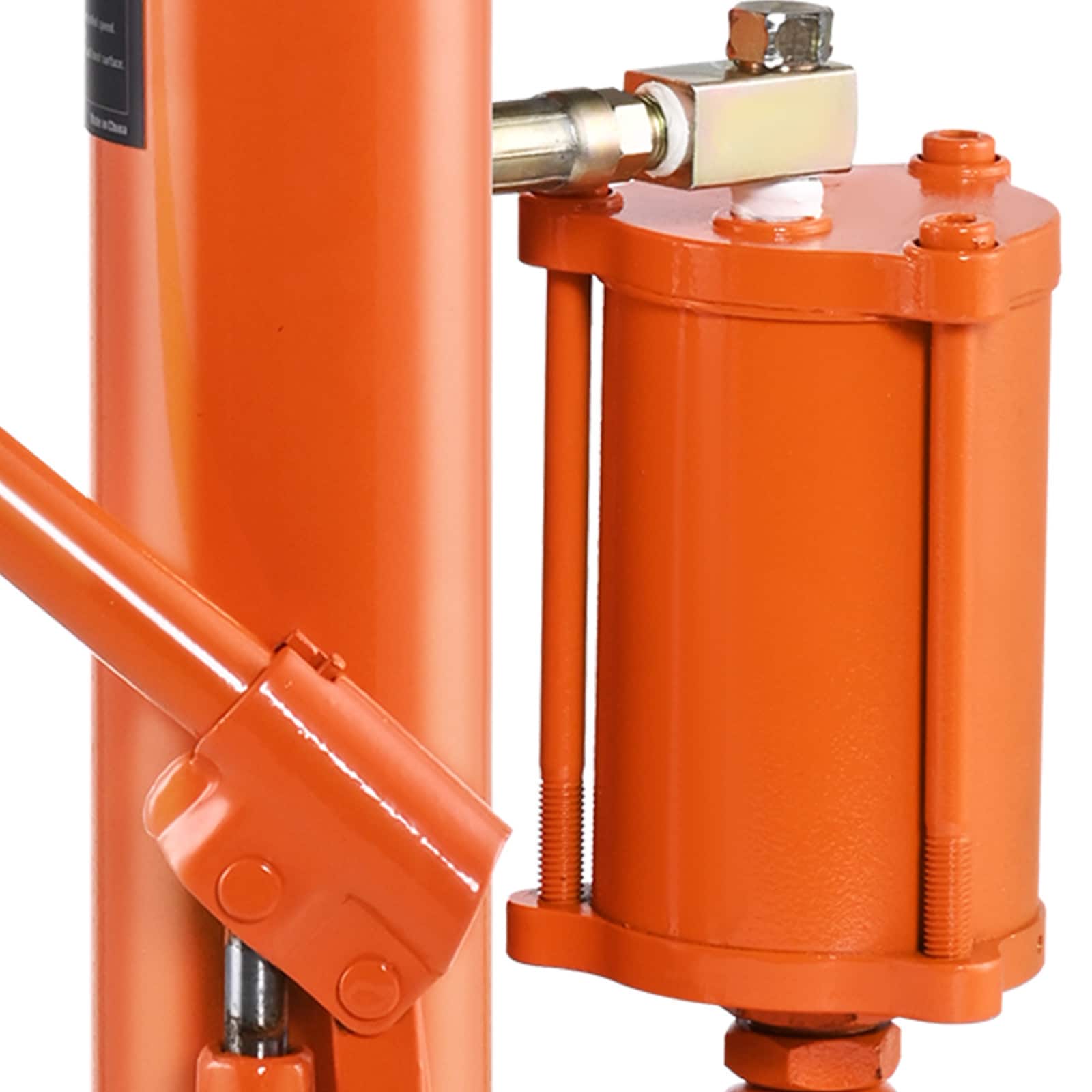 Hydraulic Long Ram Jack 8Ton Clevis Base Engine Hoist Cylinder Single Pump_voghion.com